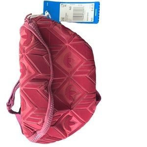 ADIDAS WAISTBAG IN MAROON, BRAND NEW WITH TAGS